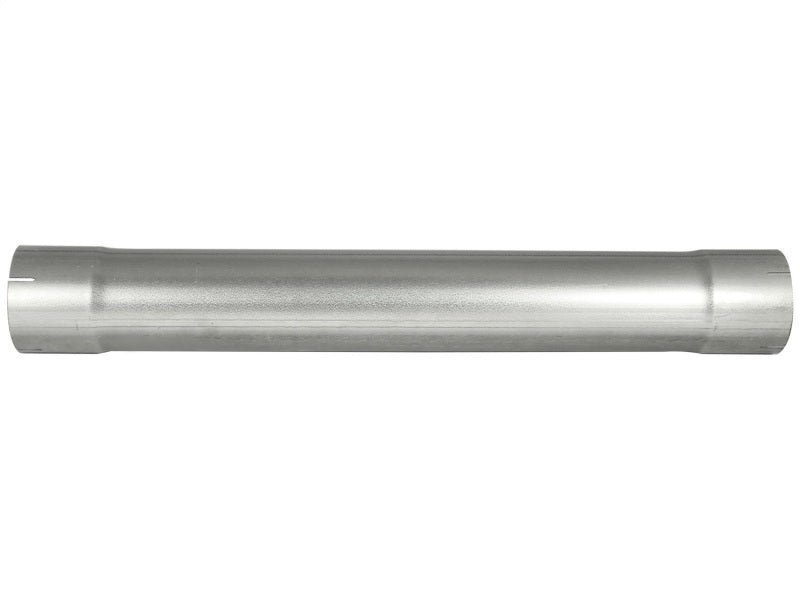 aFe MACHForce XP Exhausts Muffler Delete Aluminized 4 ID In/Out 8 Dia 49-91003