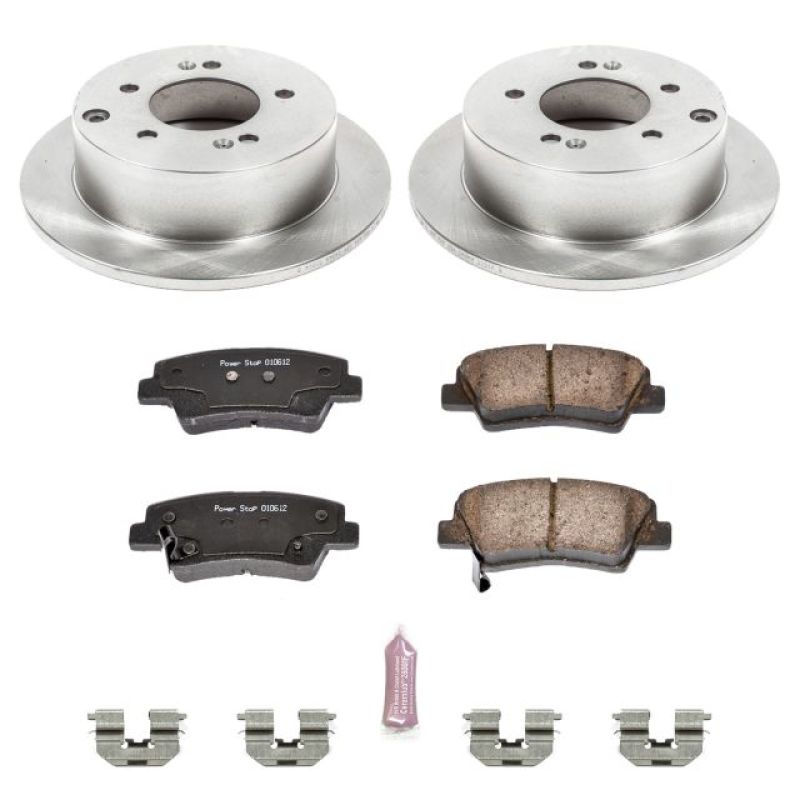 Power Stop 10-13 Kia Soul Rear Autospecialty Brake Kit KOE5916