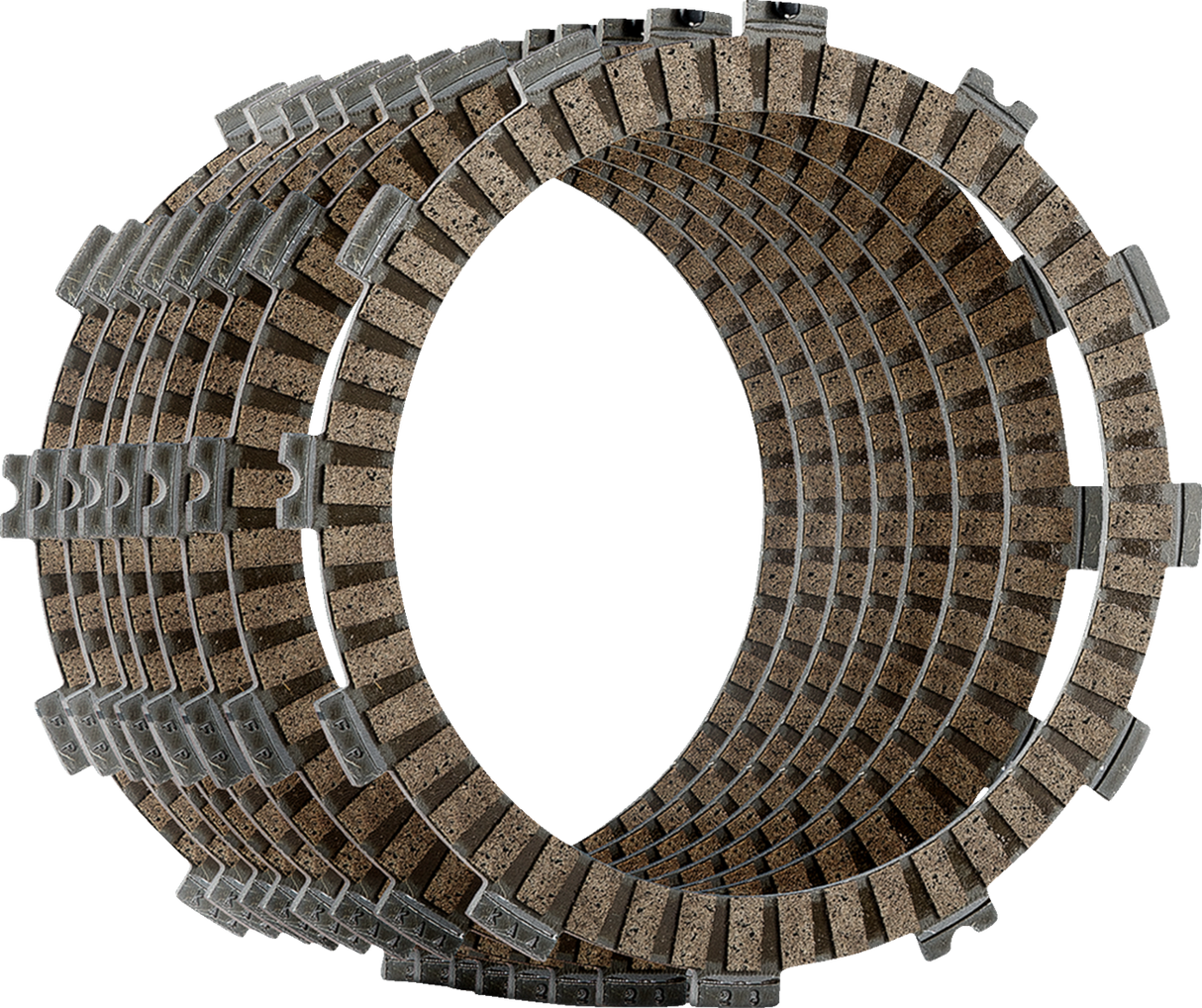 HINSON RACING Clutch Plate Kit - Fiber - CRF250R/RX 2022-2023 FP094-9-001