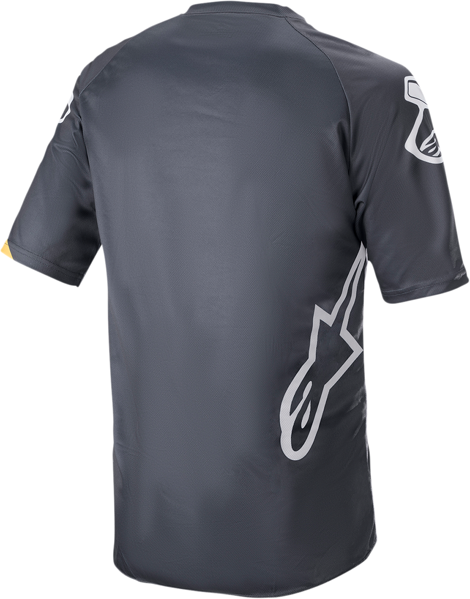 Camiseta ALPINESTARS Racer V3 - Gris/Amarillo - 2XL 1762922-1619-2X