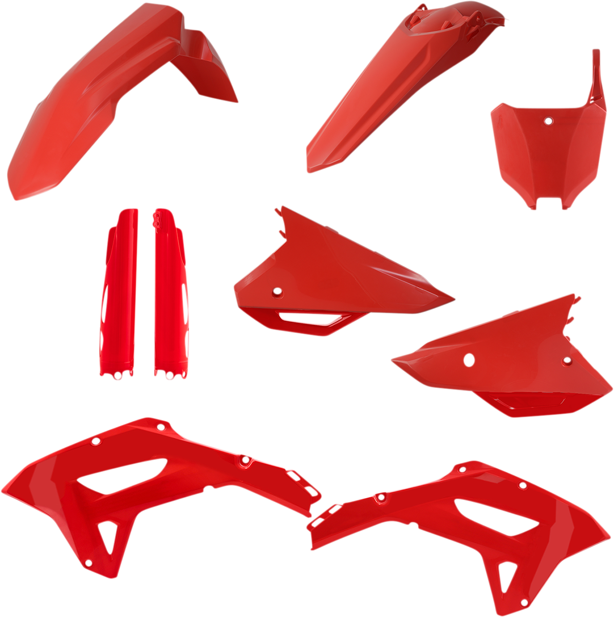 ACERBIS Kompletter Ersatz-Bodykit - Rot 2861800227
