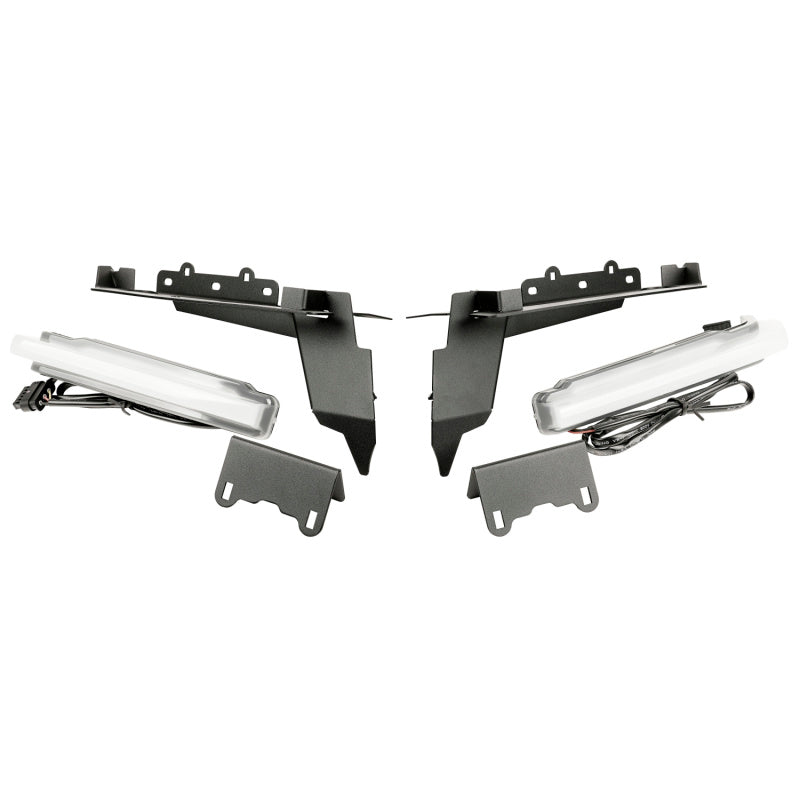 Rugged Ridge Chop Brackets Front Fender 18-21 Jeep Wrangler JL/JT Rubicon w/ DRLs 11640.96