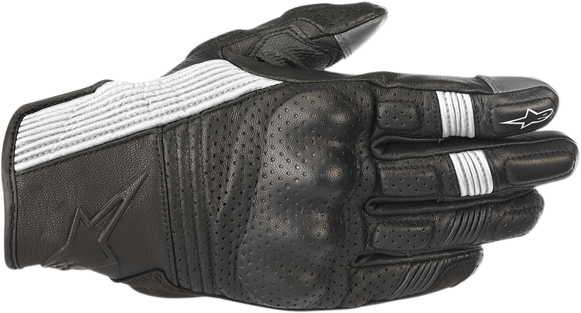 Guantes ALPINESTARS Mustang V2 - Negro/Blanco - Pequeño 3566118-12-S