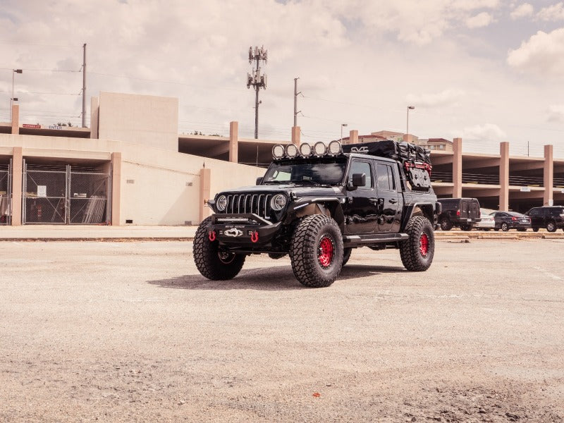 Road Armor Universal 5ft Bed TRECK Adj Bed Rack - Tex Blk (w/o Brackets) 500BRS52B