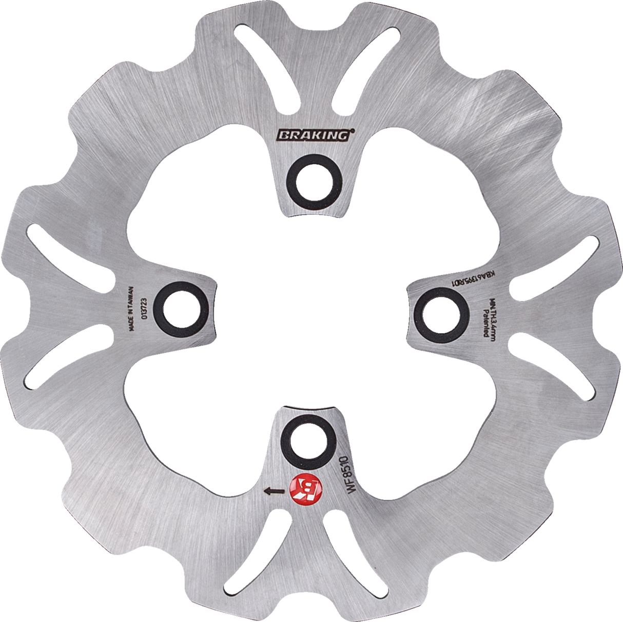 BRAKING Fester Rotor hinten MSX125 Grom 2013-2019 WF8510