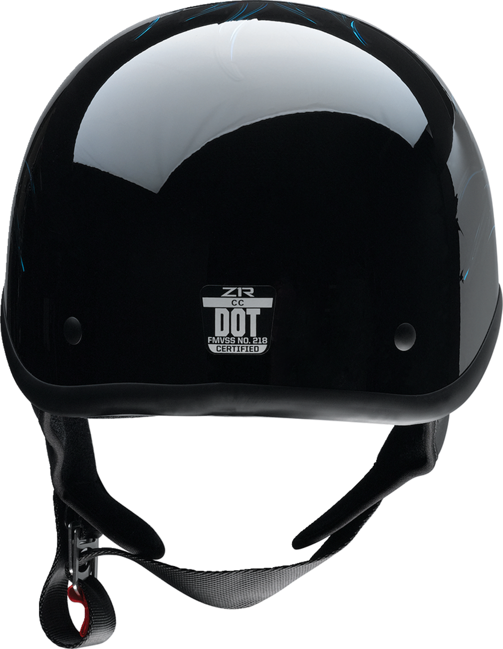 Z1R CC Beanie Helm - Hellfire - Blau - 2XL 0103-1336