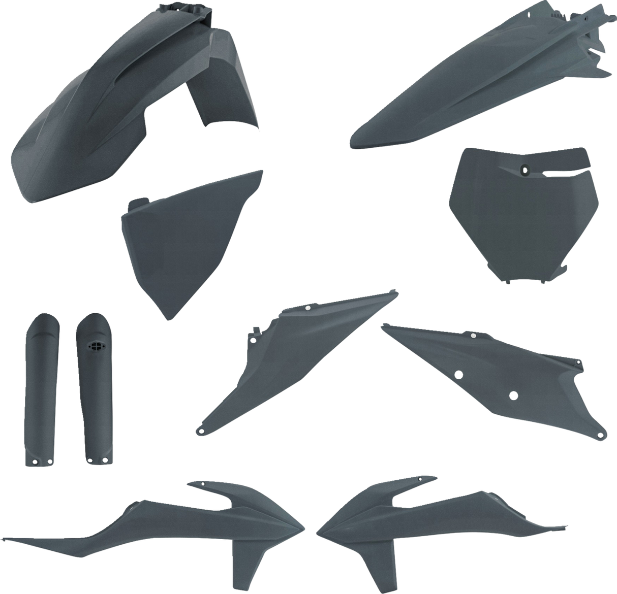 ACERBIS Standard Replacement Body Kit - Gray/Metallic KTM 2019-2022 2726497297