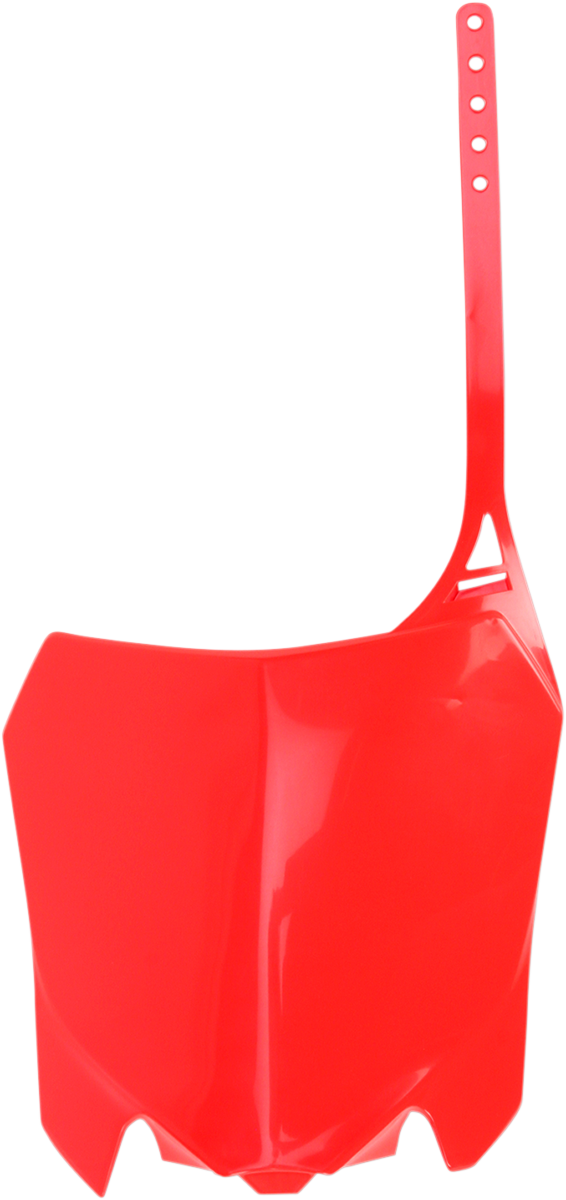 Placa de matrícula delantera ACERBIS - Roja 2314360227