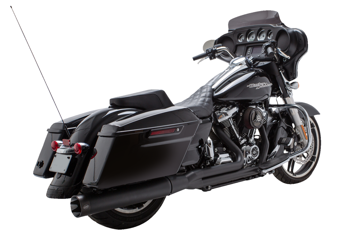 S&S CYCLE 50 State 2:1 Sidewinder® Exhaust - Black 550-0759D