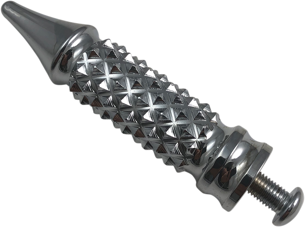 EDDIE TROTTA DESIGNS Shift Peg - Cross Cut - Chrome TC-558