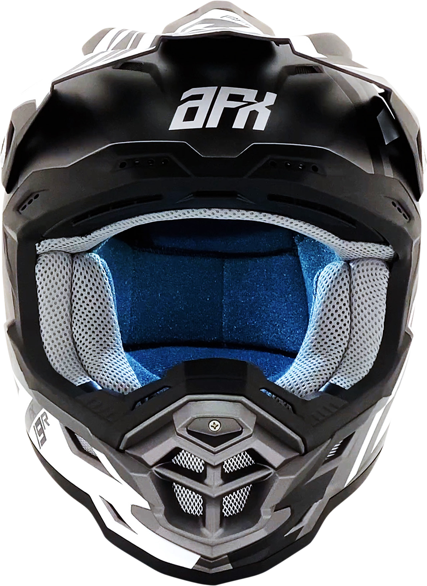 Casco AFX FX-19R - Racing - Gris escarcha - Pequeño 0110-7073