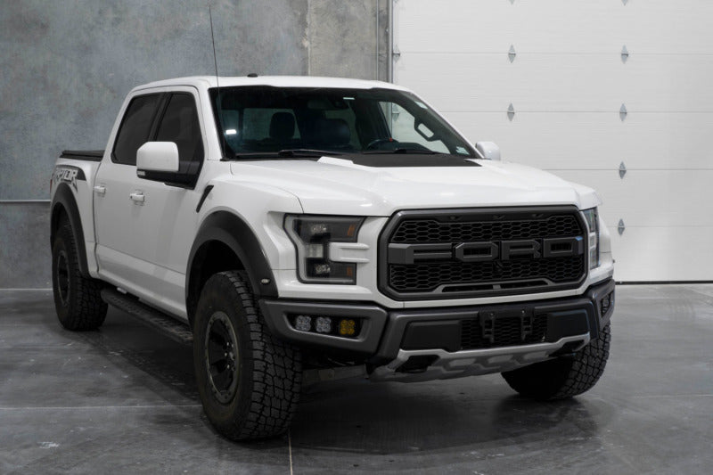 Diode Dynamics 17-20 Ford Raptor SS3 LED Fog Light Kit - Yellow Pro DD6366