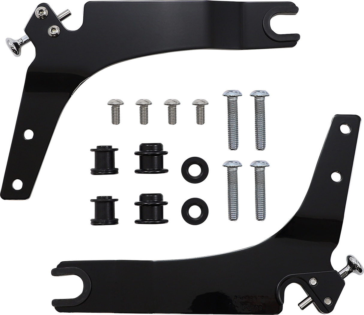 COBRA Rückenlehnen-Kit - 14" - Schwarz - Softail 602-2046B