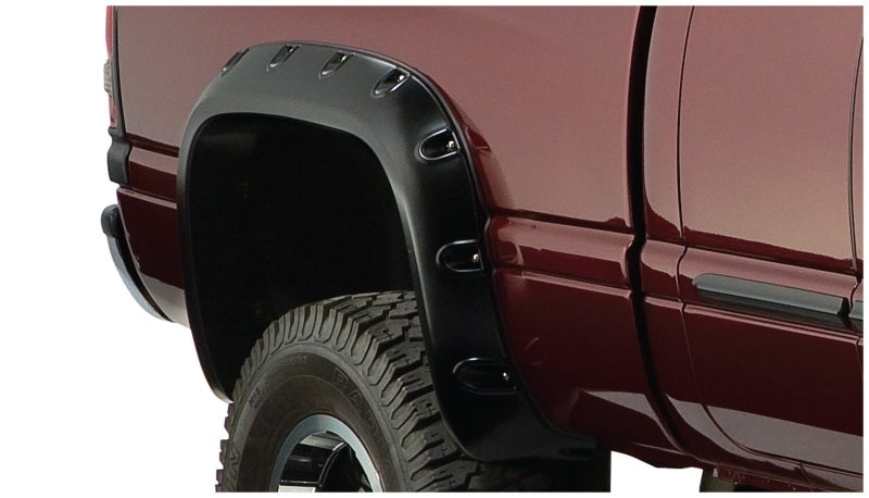 Bushwacker 94-01 Dodge Ram 1500 Fleetside Pocket Style Flares 4pc 78.0/96.0in Bed - Black 50908-02