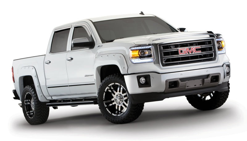 Bushwacker 16-18 GMC Sierra 1500 Boss Pocket Style Flares 4pc - Black 40976-02