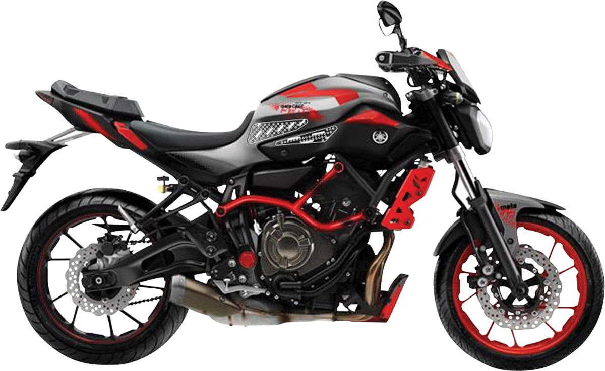 STOMPGRIP Traktionskit - Schwarz - Yamaha 55-10-0098B