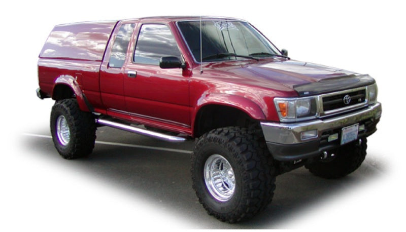 Bushwacker 89-95 Toyota Extend-A-Fender Style Flares 2pc - Black 31017-01