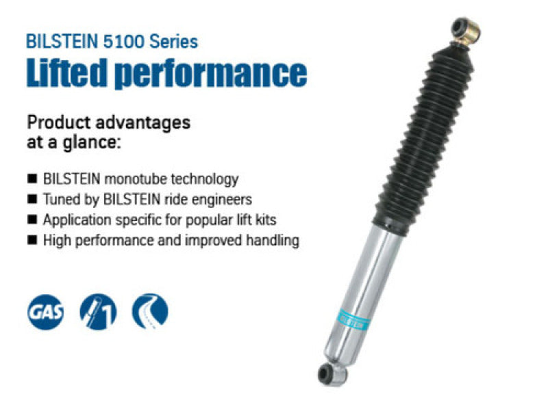 Bilstein B8 5100 2015-2016 Chevrolet Tahoe / GMC Yukon Rear Monotube Shock Absorber 24-251778