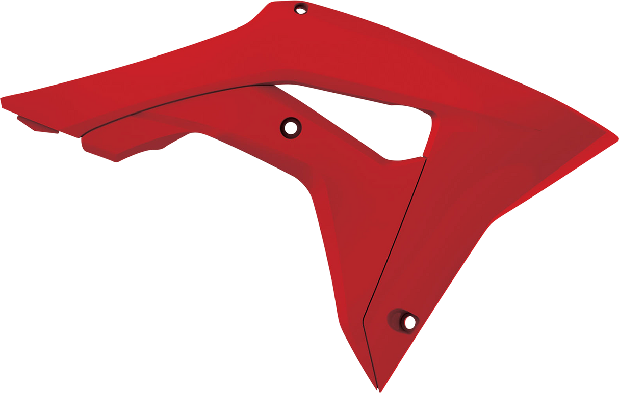 POLISPORT Kühlerabdeckung - '04 Rot - CRF 250R/450R 8414800004