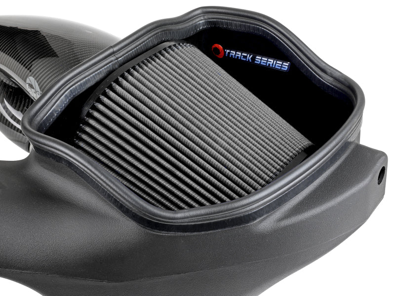 aFe 17-20 Ford F-150/Raptor Track Series Carbon Fiber Cold Air Intake System With Pro DRY S Filters 57-10010D