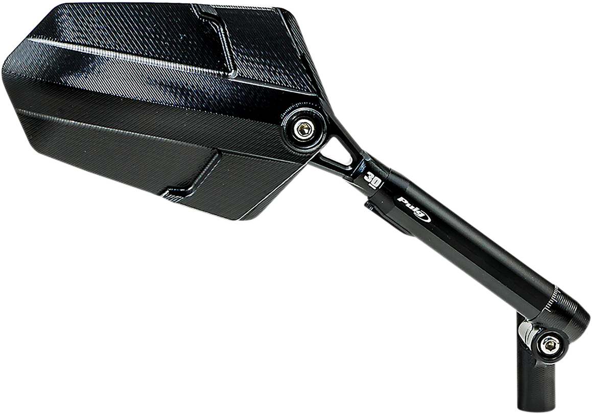 PUIG HI-TECH PARTS Mirror - Explorer - Side View - Right - Diamond - Black 010NN