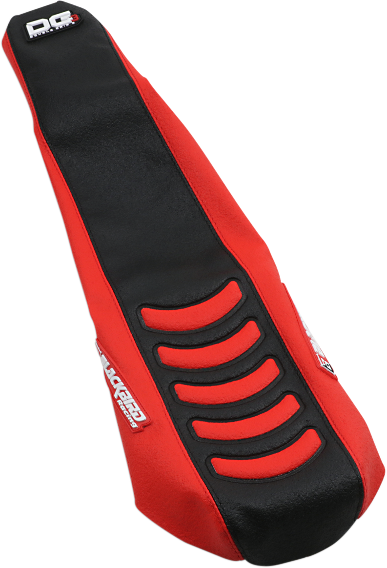Funda para asiento BLACKBIRD RACING Double Grip 3 - Negro/Rojo - CRF 1147HUS