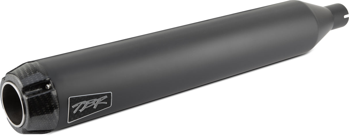 TBR Comp S 2in1 Exhaust Touring M8 Black W/Cf End Cap 005-4680199-B