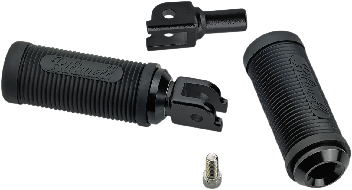 Estriberas BILTWELL Norman - Negras - Softail 7004-204-03