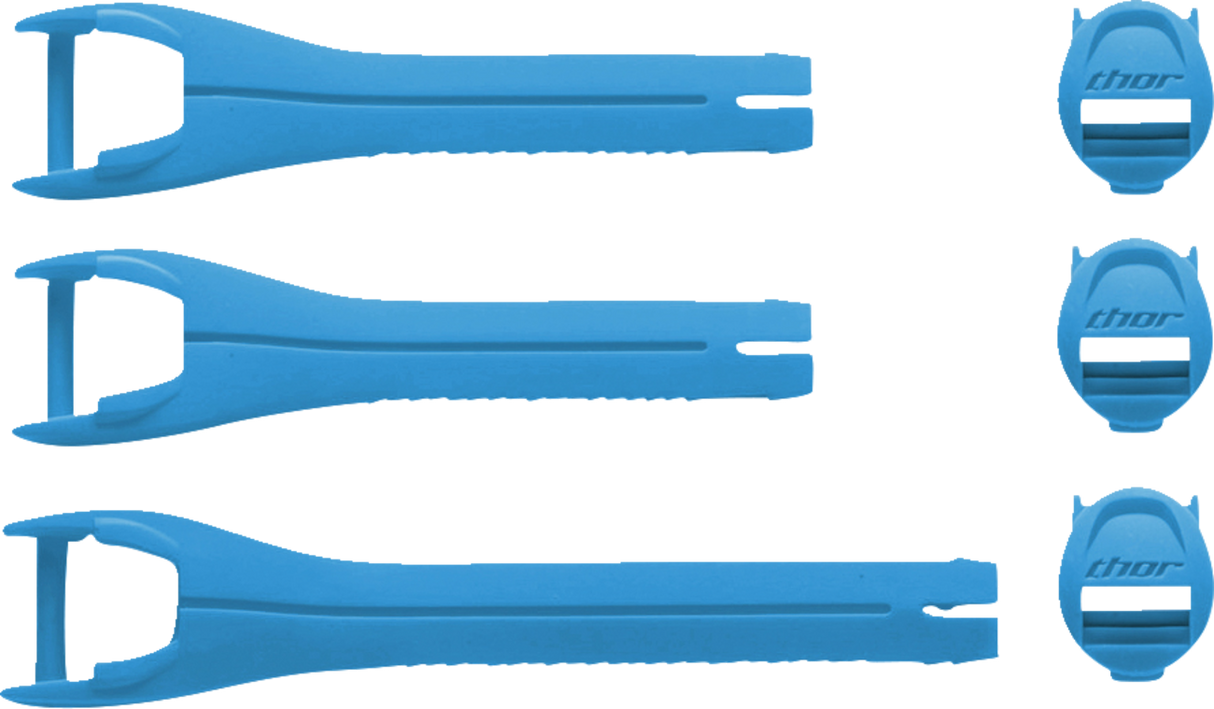 Kit de correas para botas THOR Youth Blitz XR - Azul/Negro 3430-1044