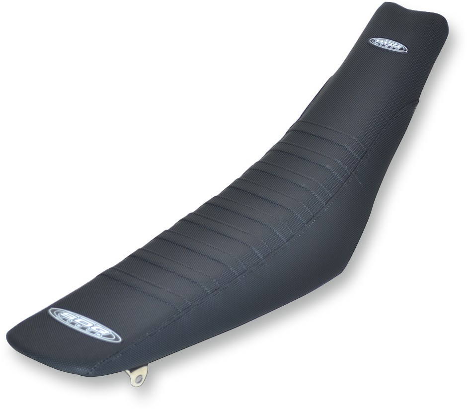 SDG Plissierter Sitzbezug - Oberseite schwarz/Seiten schwarz 96340