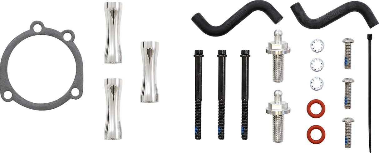 Limpiador de aire COBRA RPT - Negro/Cromo 606-0102-05BC