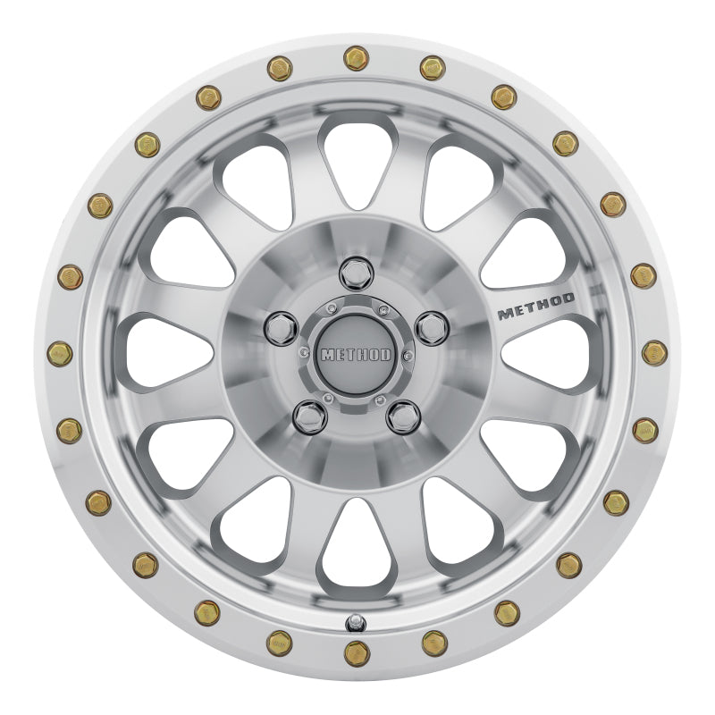 Method MR304 Double Standard 17x8.5 0mm Offset 5x5 94mm CB Machined/Clear Coat Wheel MR30478550300