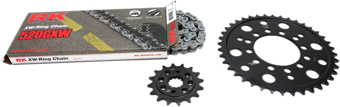 RK Chain Kit - Natural - Kawasaki - ZX-10R '06-'07 2108-069P