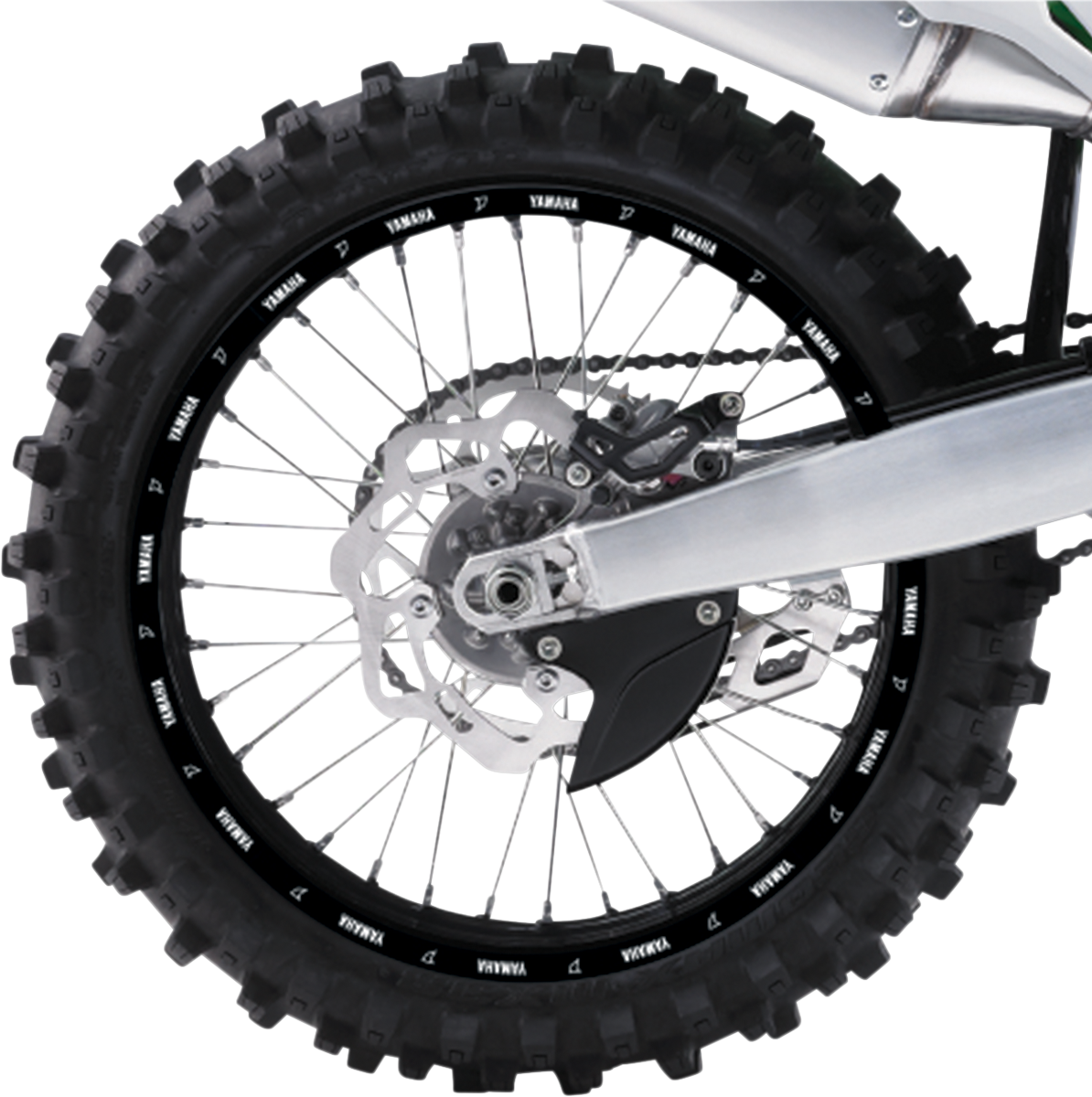 D'COR VISUALS Calcomanía para llanta - Logotipo de Yamaha - Trasero de 19" 40-80-207