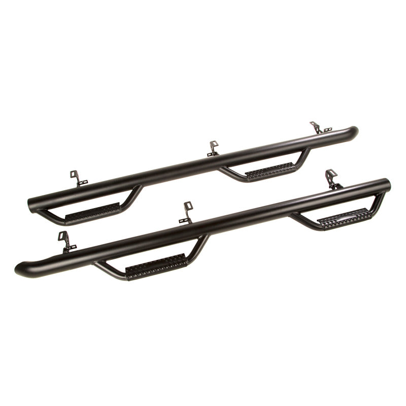 Rugged Ridge Spartan Nerf Bar Textured Black 18-20 Jeep Wrangler JL 4 Door 11596.04