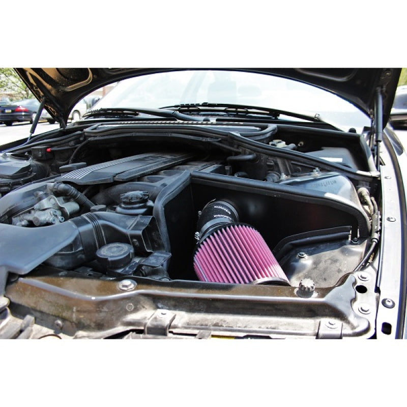 Mishimoto 99-05 BMW E46 323i/325i/328i Performance Cold Air Intake Kit - Black MMAI-E46-99BK