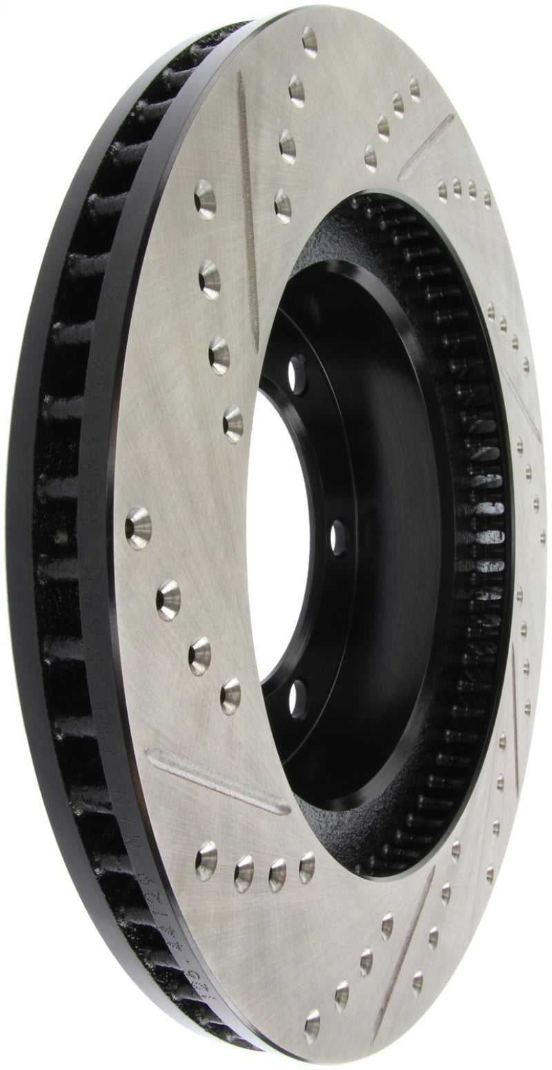 StopTech 07-08 Toyota FJ Cruiser / 05-08 Tacoma (6 lug) / 03-08 4 Runner (319mm disc) SportStop Slo 127.44129L