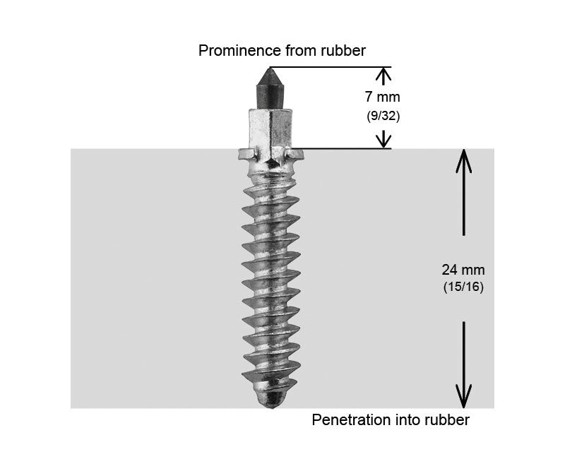 IGRIP 1 1/4"-32mm Shoulder Studs Qty 150 SS-32150R