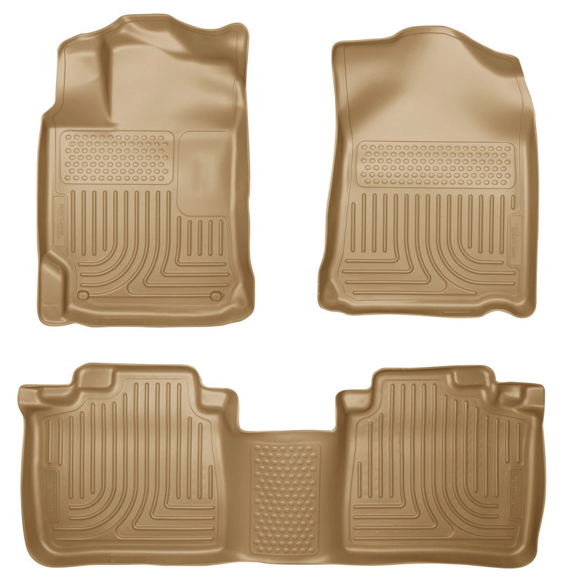 Husky Liners 2012 Toyota Camry WeatherBeater Combo Tan Floor Liners 98903