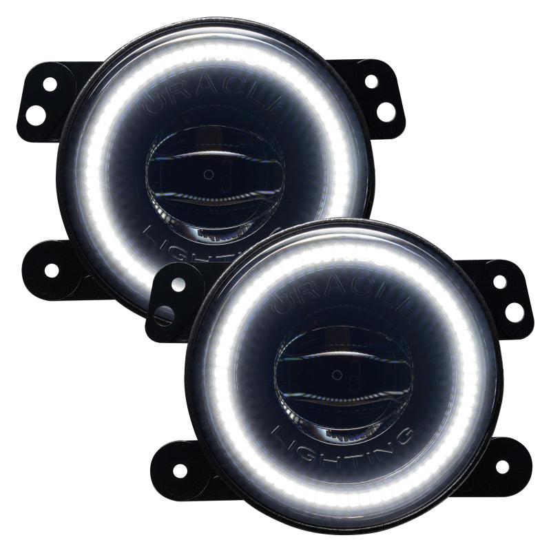 Oracle Jeep Wrangler JK/JL/JT High Performance W LED Fog Lights - ColorSHIFT - Dynamic 5846-332