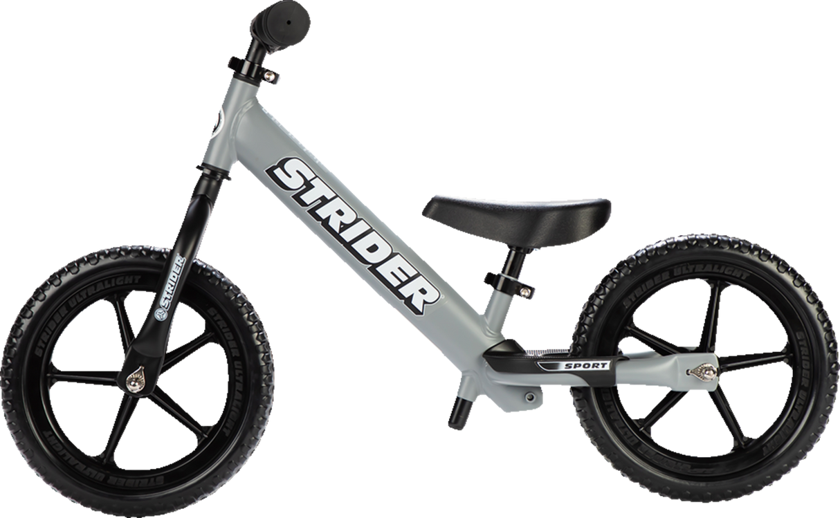 STRIDER 12" Sport Balance Bike - Matte Gray ST-S4MG