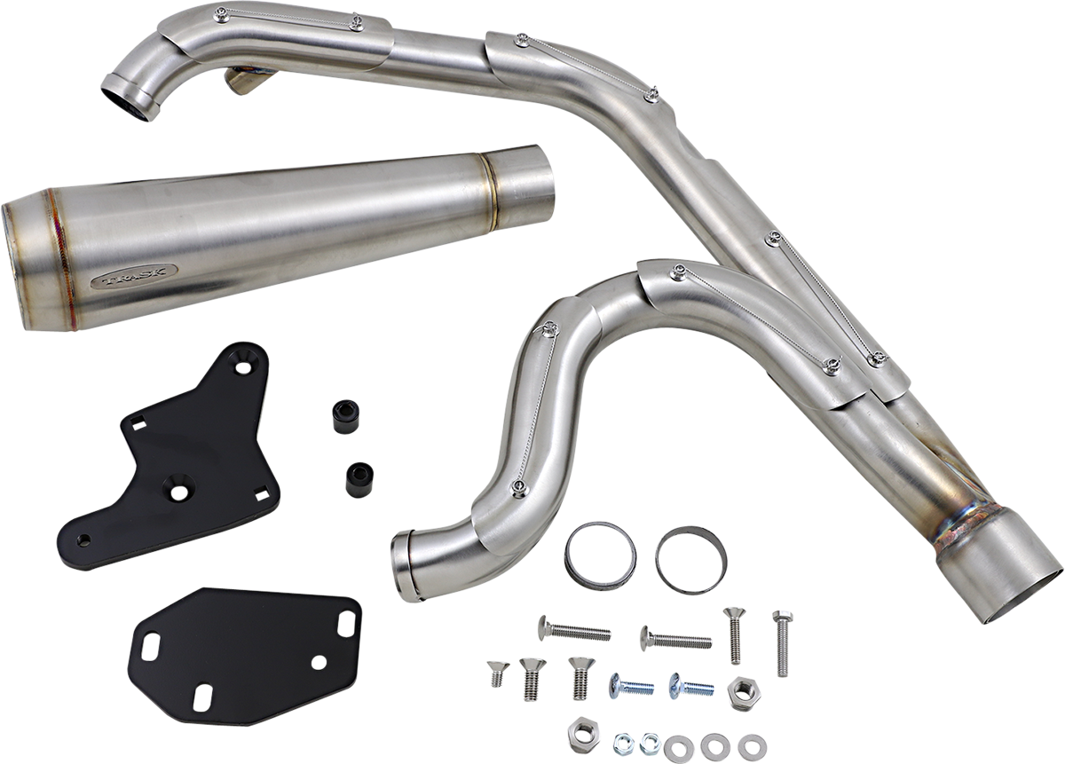 TRASK Assault 2:1 Exhaust - Stainless Softail 2018-2023 TM-5052