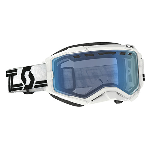 Scott Fury Snowx Goggle Wht/Blk - Blue Lens 557579