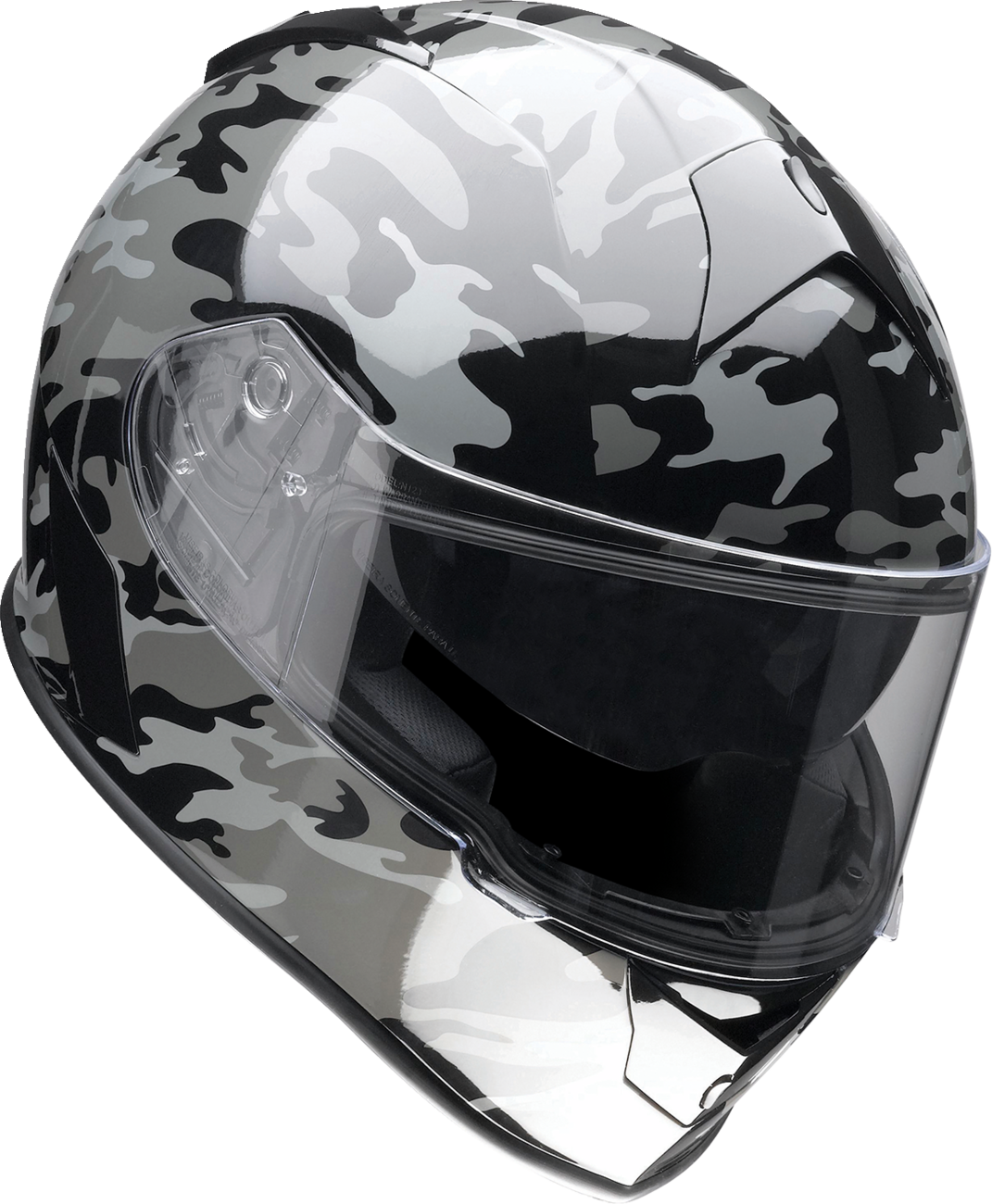 Z1R Warrant Helm - Camo - Schwarz/Grau - 2XL 0101-14370
