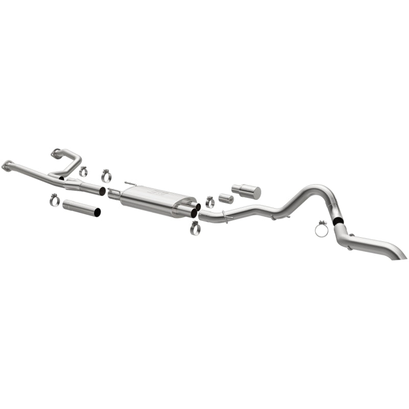Magnaflow 22+ Toyota Tundra Overland Series 3in Single Straight Passenger Side Rear Cat-Back Exhaust 19604