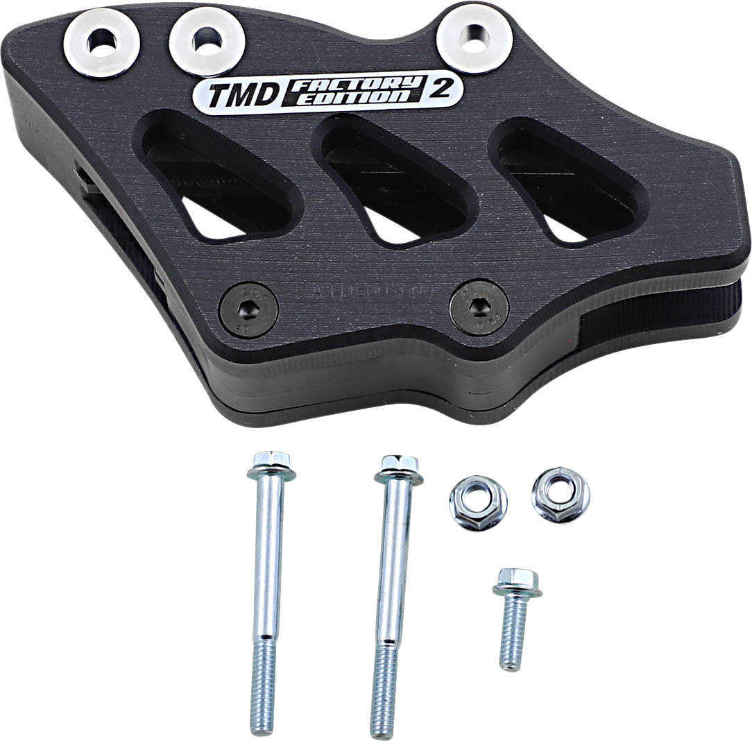 T.M. DESIGNWORKS Chain Guide - Honda - Black RCG-CR4-BK
