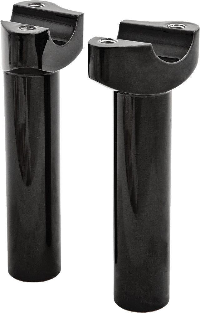 HARDDRIVE H-Bar Risers 5-1/2" Straight Black 04-574