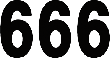 FACTORY EFFEX Mini Pro Número 6 - Negro - 4" 04-2576