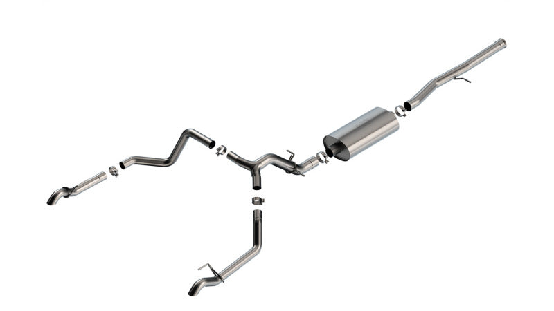 Borla 22-23 Chevrolet Silverado 1500 ZR2 & AT4X 6.2L CC SB 147.5in WB Touring Cat-Back 140913