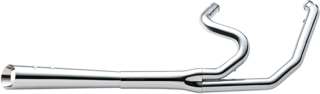 KERKER Supermeg 2:1 Exhaust - Chrome Harley-Davidson Street/Electra Glide 128-71453